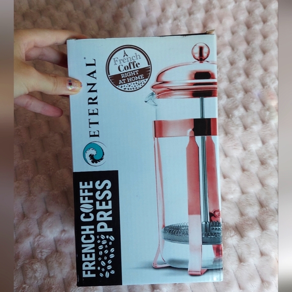 Target Other - French Coffee Press  Rose Gold NIB